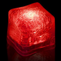 Light Up LED Ice Cube - Red